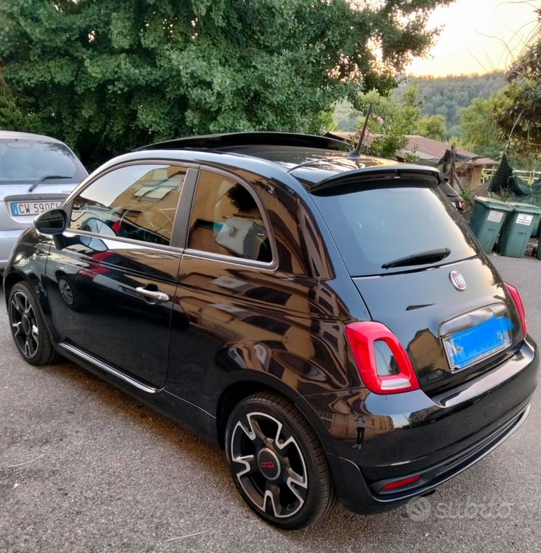 Usata Fiat 500 S 95 CV (69 kW) 2016 Nero Utilitaria