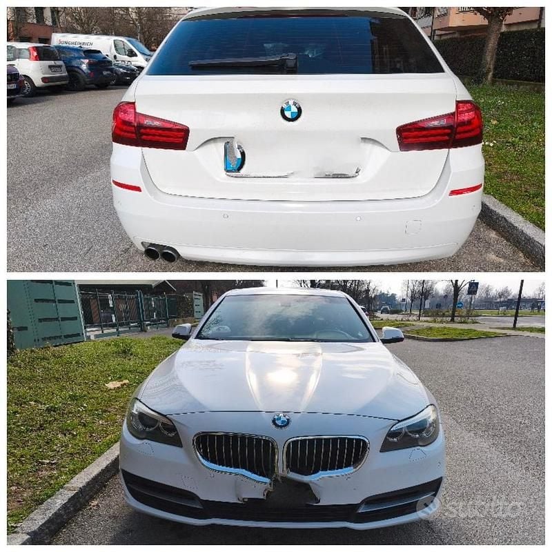 Usata BMW 525 Efficient Dynamics 218 CV (160 kW) 2017 Bianco Station wagon