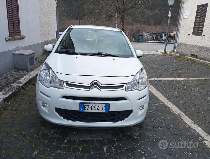Usata Citroën C3 68 CV (50 kW) 2015 Bianco Berlina