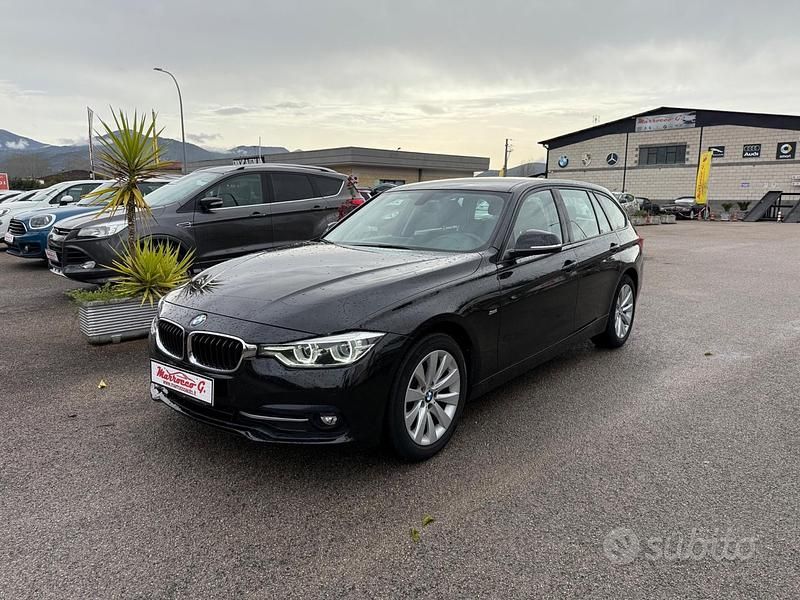 Usata BMW 320 Sport Line 190 CV (139 kW) 2018 Nero Station wagon