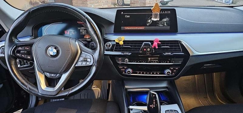 Usata BMW 520 190 CV (139 kW) 2020 Nero Station wagon