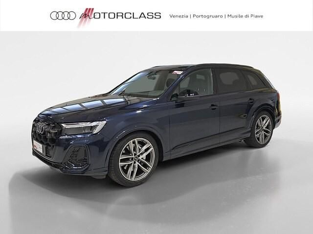 Usata Audi Q7 S-Line 286 CV (210 kW) 2024 Blu waitomo metallizzato SUV