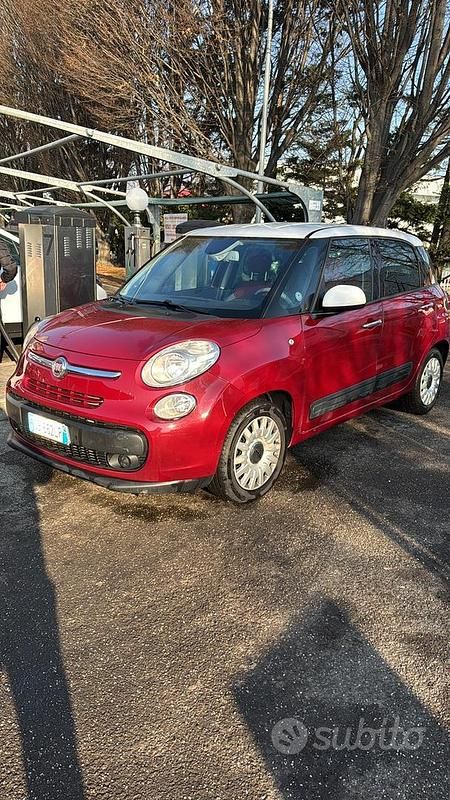 Usata Fiat 500L 85 CV (62 kW) 2013 Rosso Monovolume