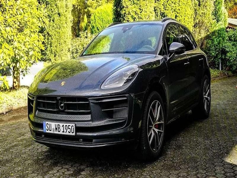 Usata Porsche Macan Turbo Performance Package 441 CV (324 kW) 2022 Blu/azzurro SUV