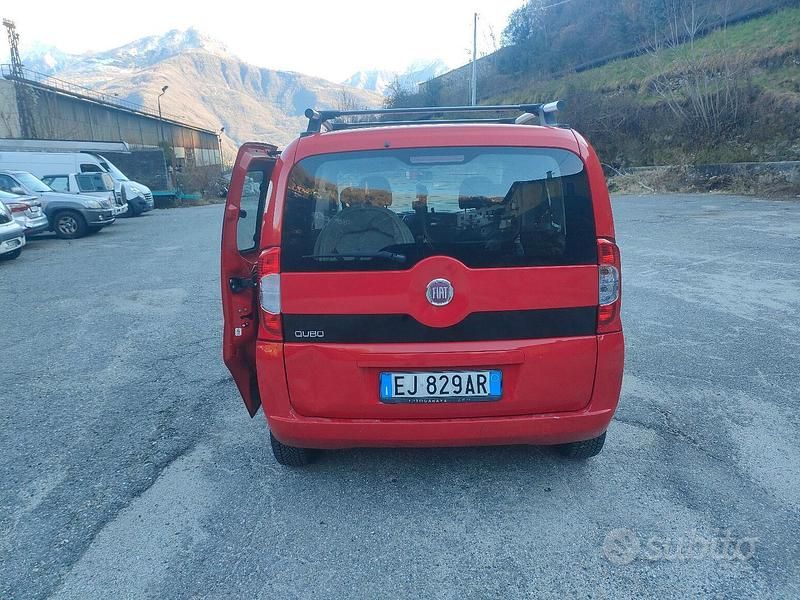 Usata Fiat Qubo Trekking 2011 Rosso Monovolume