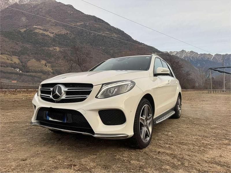 Usata Mercedes GLE350 258 CV (189 kW) 2016 Bianco SUV