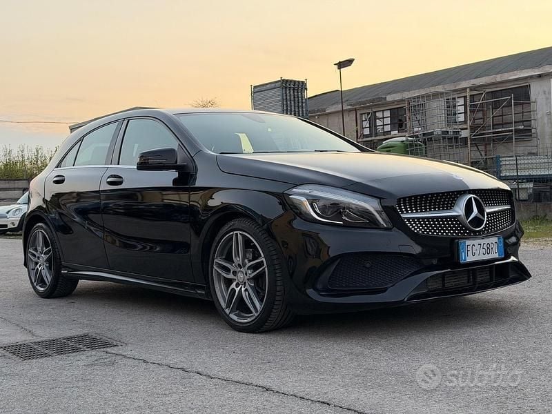 Usata Mercedes A200 Executive 135 CV (99 kW) 2016 Nero Berlina