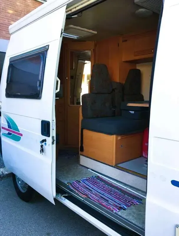 Usata Fiat Ducato 126 CV (92 kW) 2002 Bianco Furgone