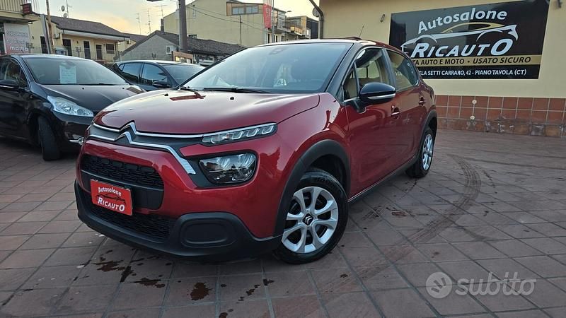 Usata Citroën C3 Business Class 102 CV (75 kW) 2021 Rosso Utilitaria
