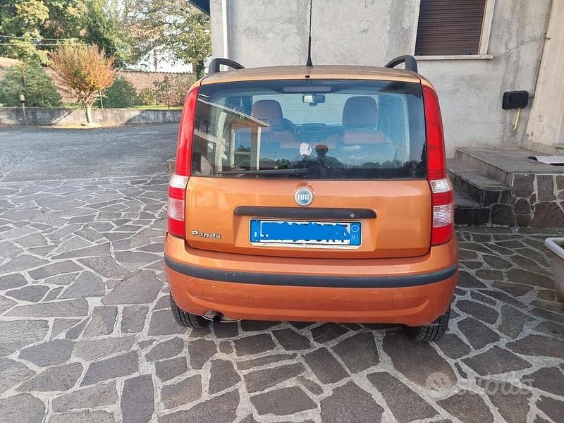 Usata Fiat Panda Dynamic 60 CV (44 kW) 2007 Arancione Utilitaria
