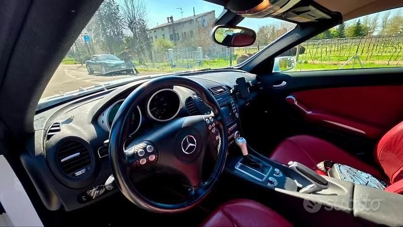 Usata Mercedes SLK350 AMG 271 CV (199 kW) 2006 Bianco Cabrio