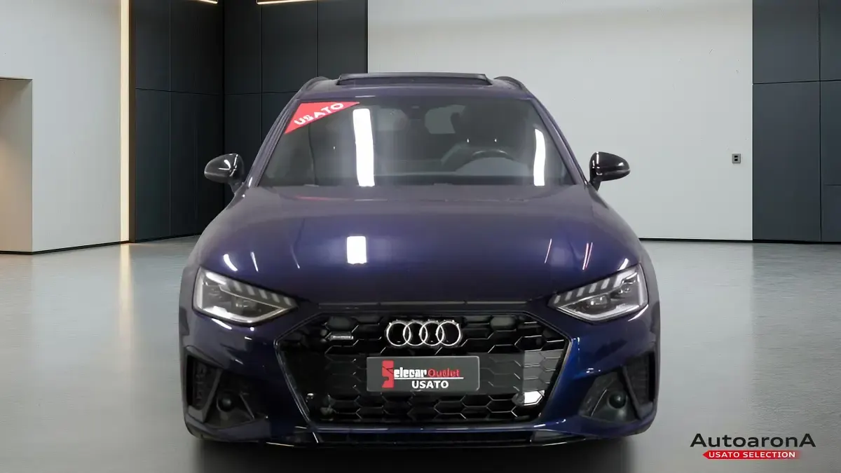 Usata Audi A4 S-Line 204 CV (150 kW) 2023 Blu navarra metallizzato Station wagon