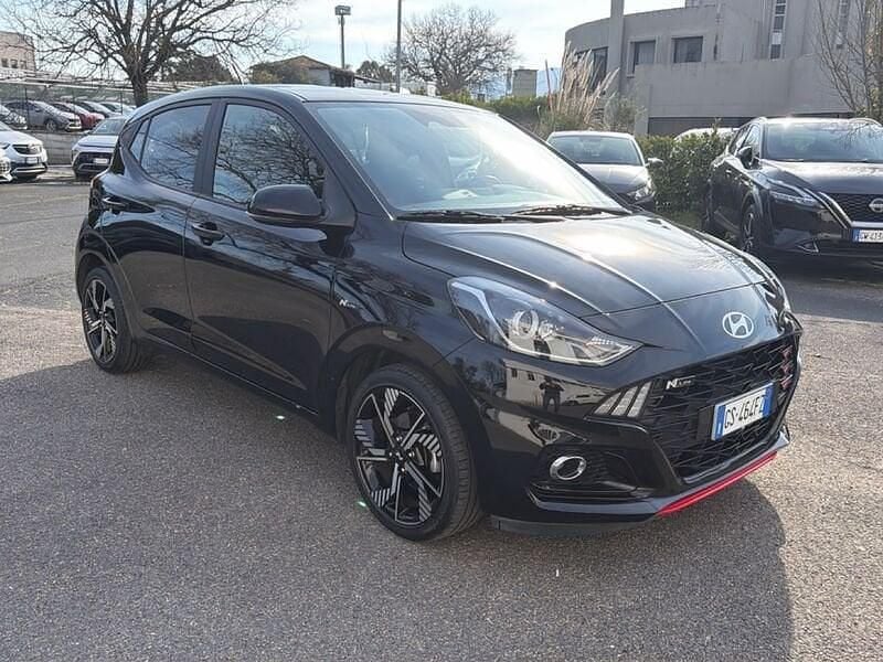 Usata Hyundai i10 N Line 101 CV (74 kW) 2024 Nero Utilitaria