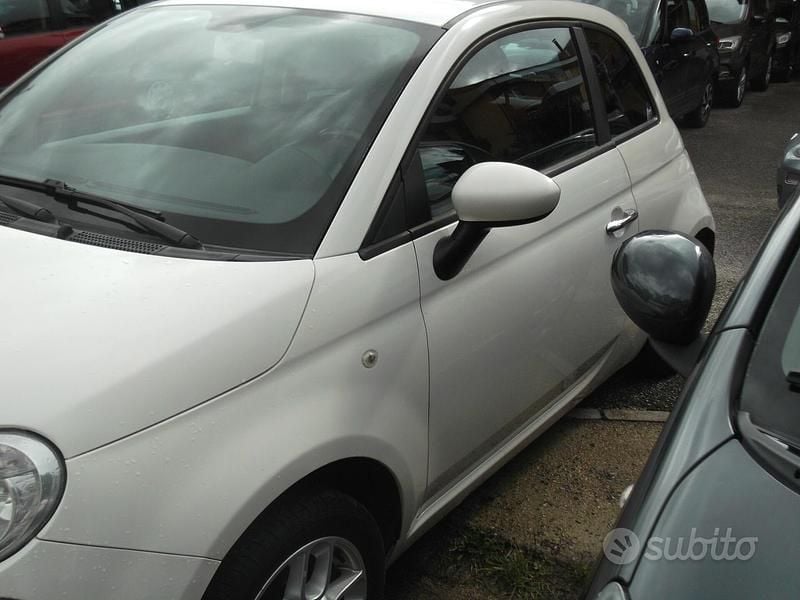 Usata Fiat 500 Sport 69 CV (50 kW) 2009 Bianco Cabrio