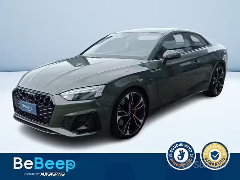 Usata Audi A5 S-Line 286 CV (210 kW) 2023 Verde metallizzato Coupé
