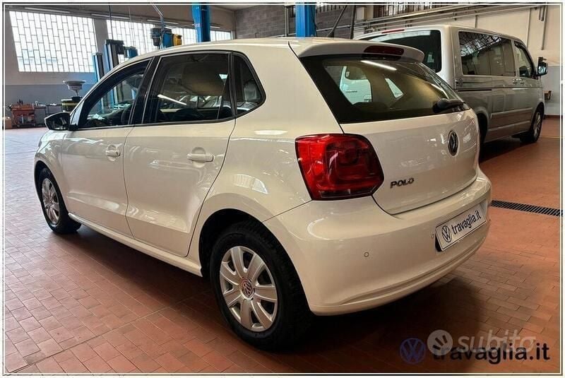 Usata VW Polo 60 CV (44 kW) 2014 Bianco Berlina