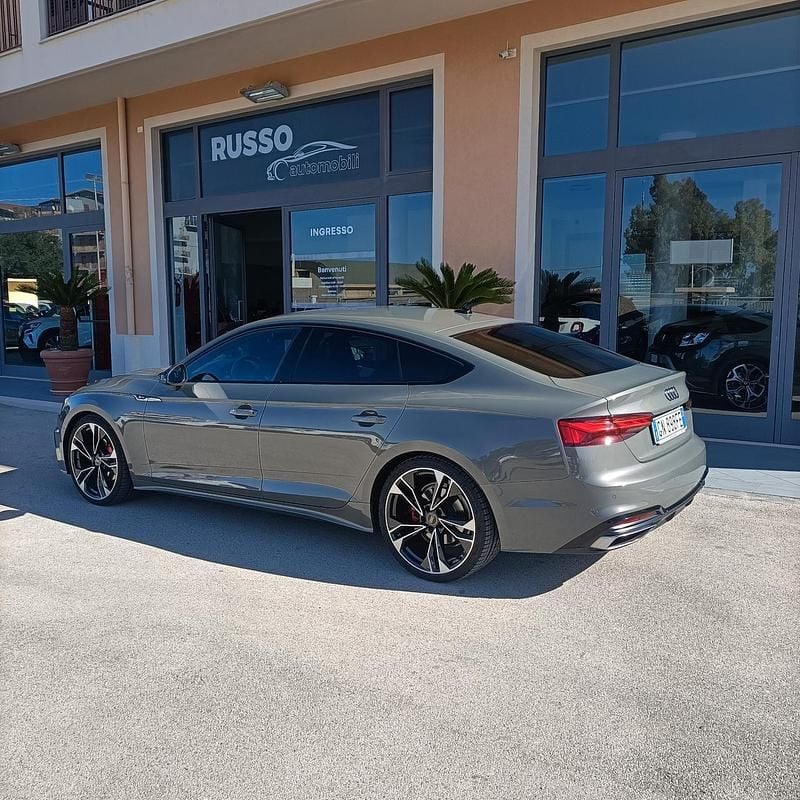 Usata Audi A5 204 CV (150 kW) 2023 Grigio Coupé