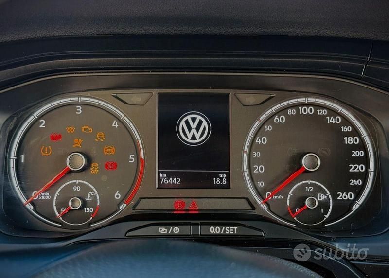 Usata VW Polo 95 CV (69 kW) 2018 Bianco Utilitaria