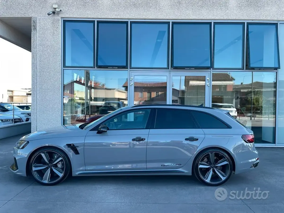 Usata Audi RS4 Ambiente 450 CV (330 kW) 2019 Grigio Station wagon