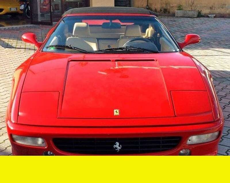 Usata Ferrari F355 381 CV (280 kW) 1998 Rosso Cabrio
