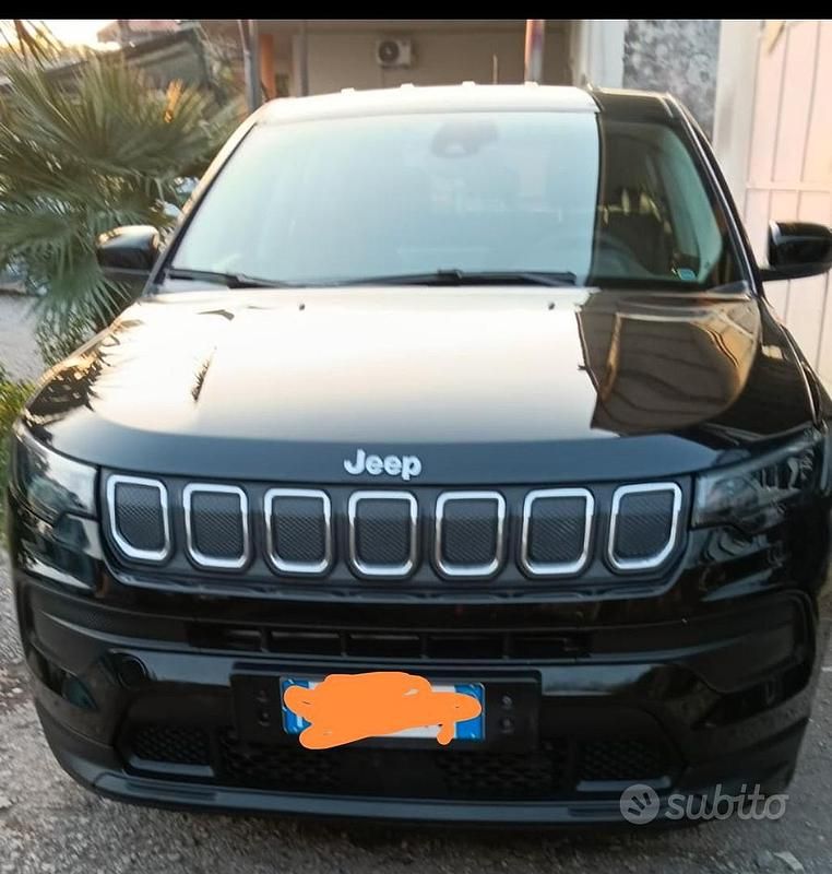 Usata Jeep Compass Longitude 131 CV (96 kW) 2022 Nero SUV