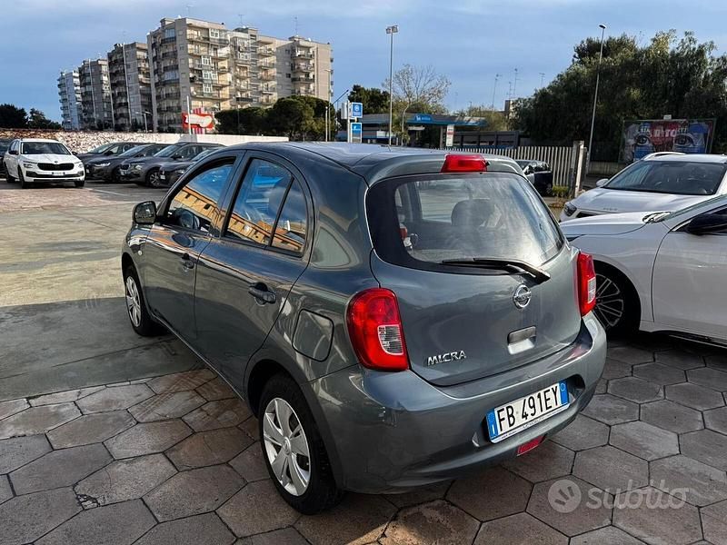 Usata Nissan Micra 80 CV (58 kW) 2015 Grigio Utilitaria