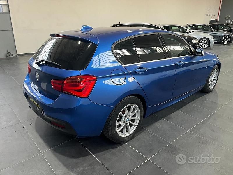 Usata BMW 120 M Sport 184 CV (135 kW) 2017 Blu Utilitaria
