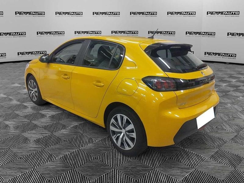 Usata Peugeot 208 Active 75 CV (55 kW) 2020 Giallo Utilitaria