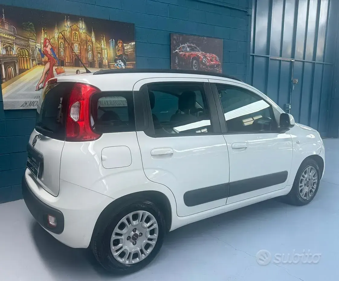 Usata Fiat Panda 69 CV (50 kW) 2012 Bianco Utilitaria