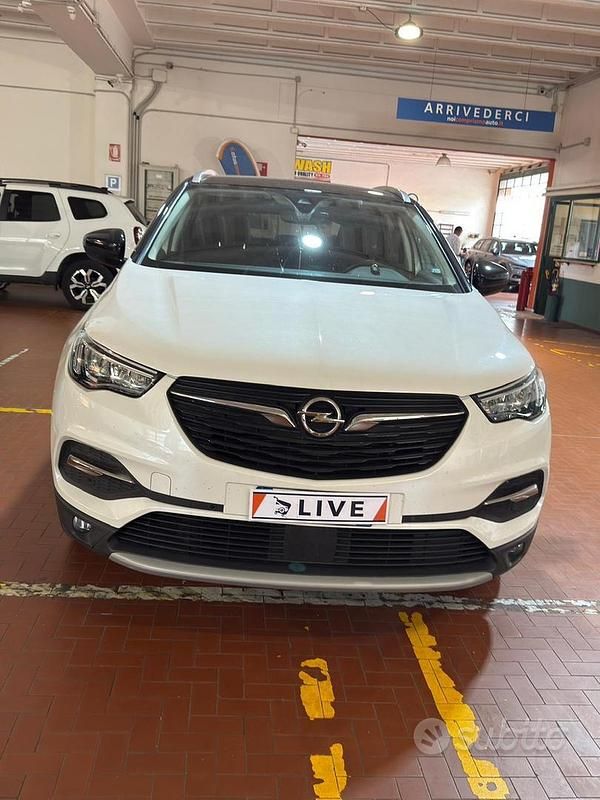 Bianco Usata 2021 Opel Grandland X SUV | 18.000 € (Ottimo prezzo) - Immagine 1/4