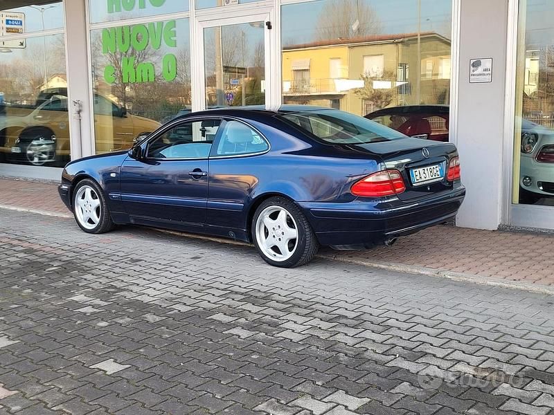 Usata Mercedes CLK230 Elegance 193 CV (141 kW) 1998 Blu Coupé
