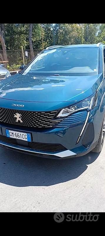 Usata Peugeot 3008 GTi 131 CV (96 kW) 2022 Blu Berlina