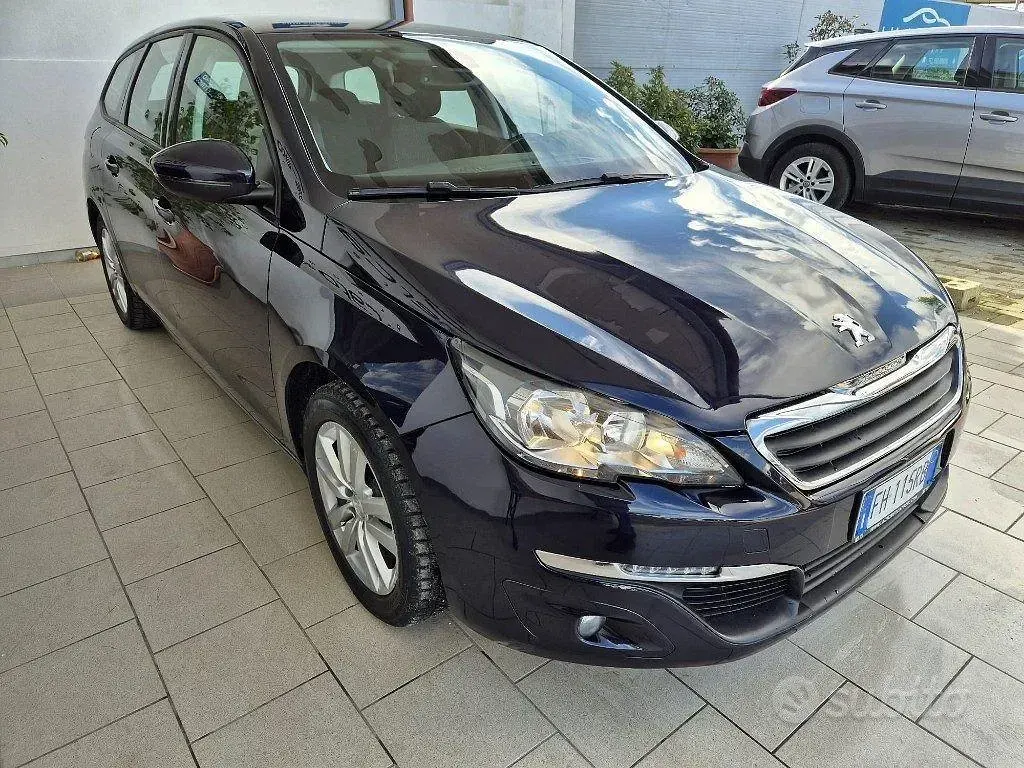 Usata Peugeot 308 Business-Line 120 CV (88 kW) 2017 Blu Station wagon