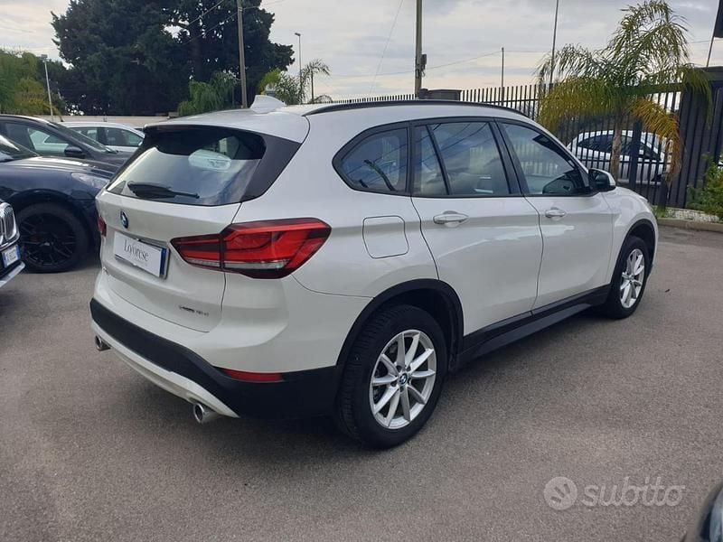 Usata BMW X1 Advantage 150 CV (110 kW) 2020 Bianco pastello SUV