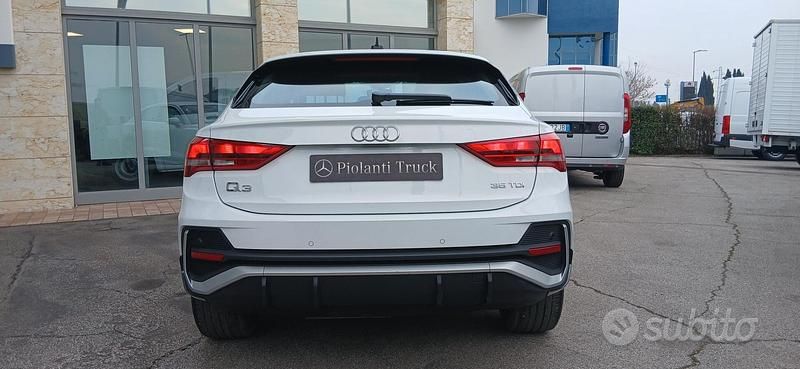 Usata Audi Q3 S-Line 150 CV (110 kW) 2020 Bianco SUV