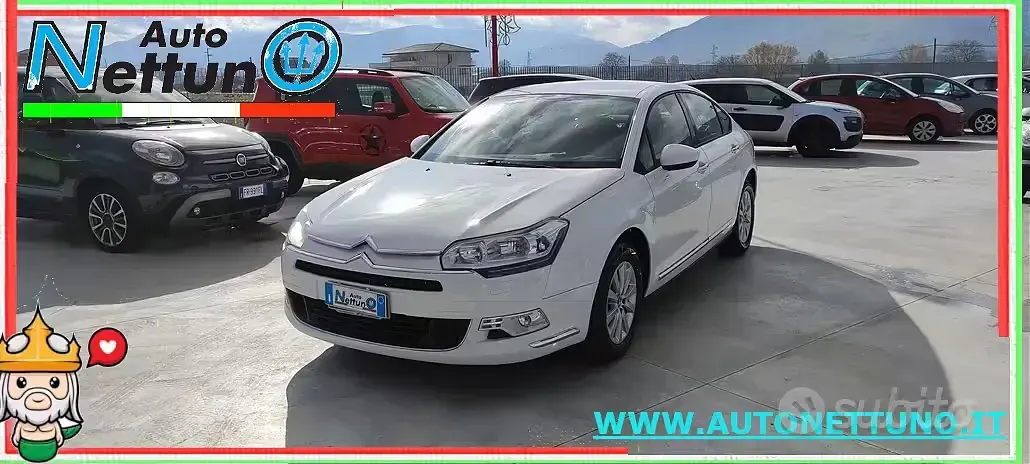 Usata Citroën C5 Seduction 111 CV (81 kW) 2012 Bianco Berlina