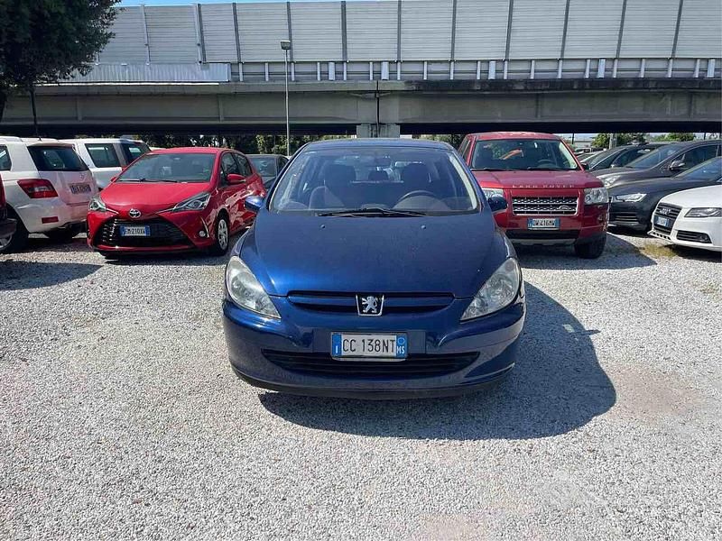 Usata Peugeot 307 68 CV (50 kW) 2003 Blu Berlina