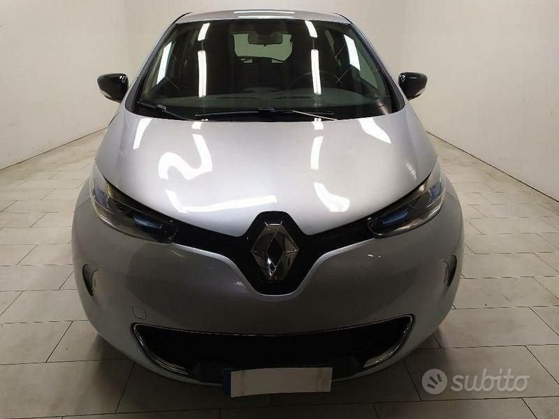 Usata Renault Zoe Intens 80 kW (109 CV) 2018 Argento Utilitaria