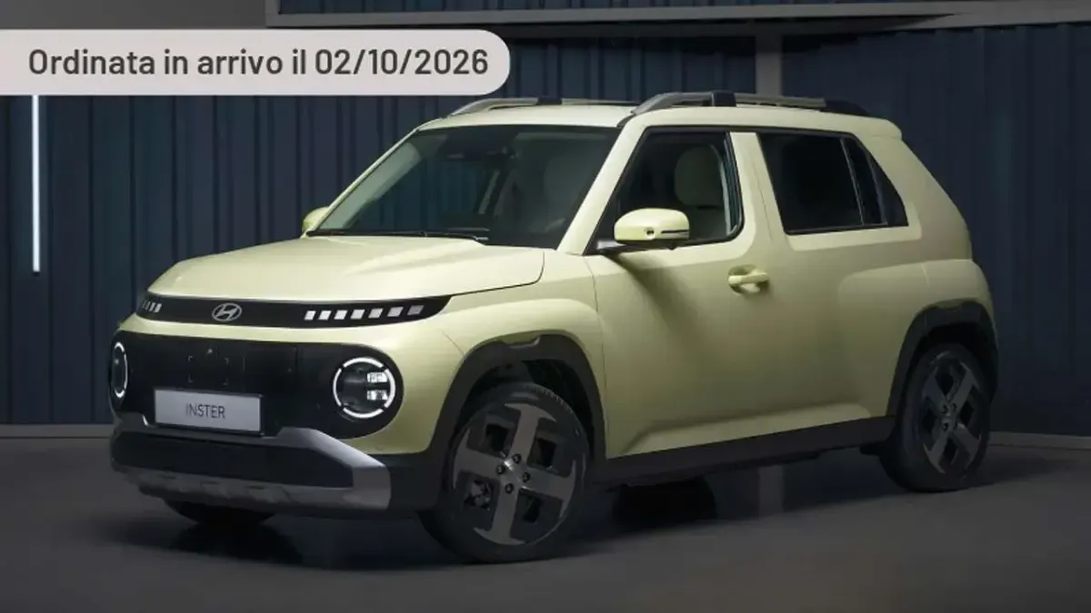 Ny Hyundai Inster 27 kW (38 HK) 2026 Silver Halvkombi