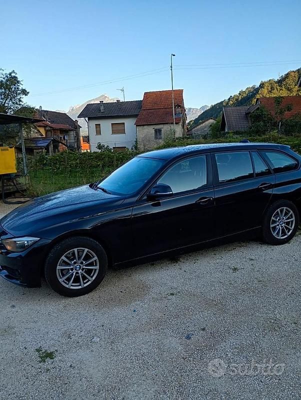 Usata BMW 318 143 CV (105 kW) 2014 Nero Station wagon