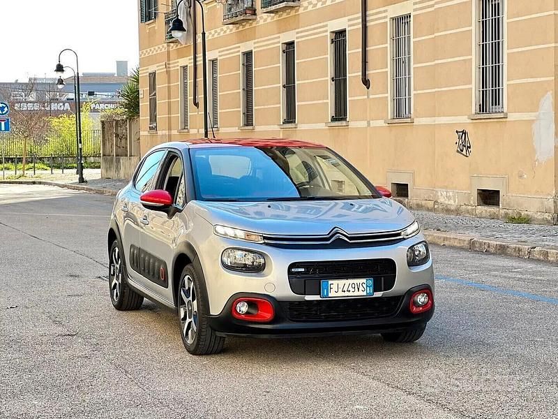 Usata Citroën C3 PureTech 82 CV (60 kW) 2017 Grigio Utilitaria
