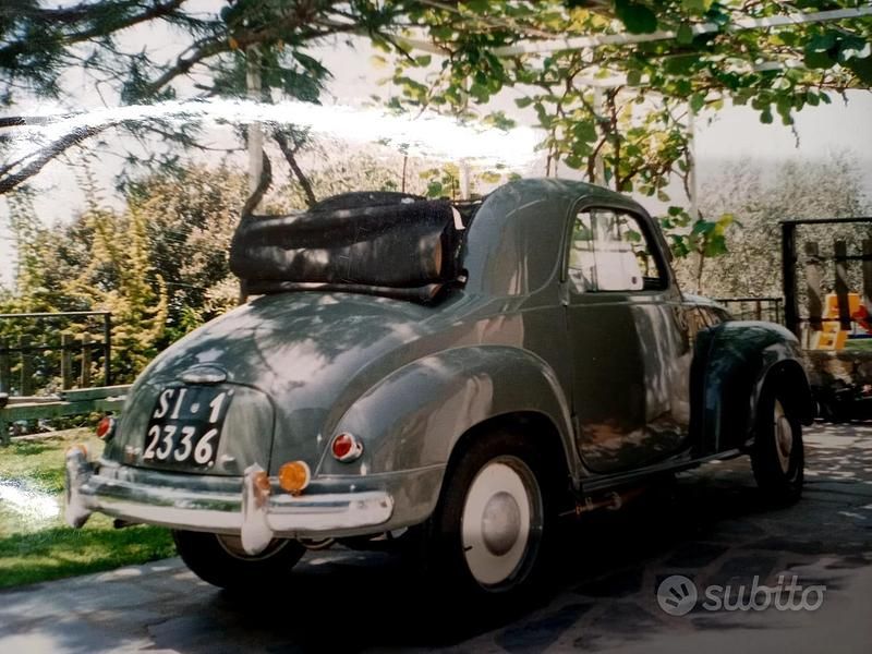 Usata Fiat Topolino 1950 Grigio Utilitaria