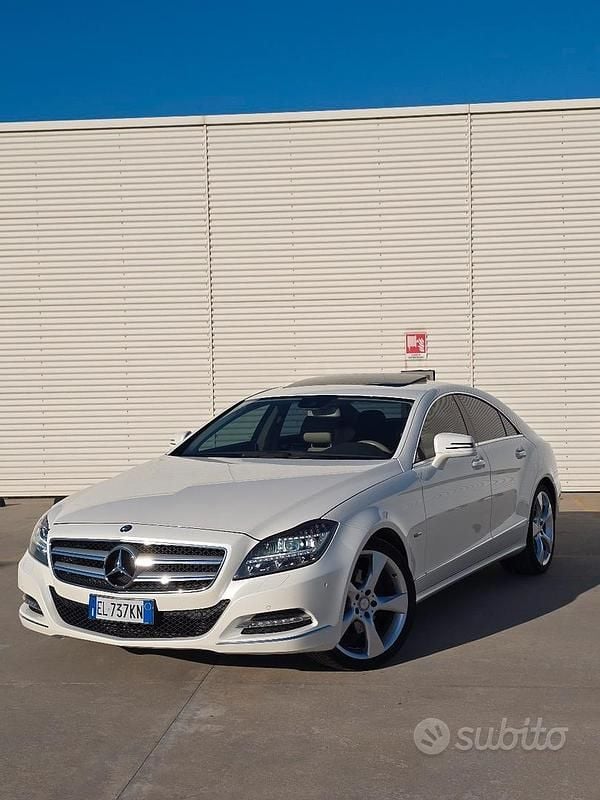 Usata Mercedes CLS350 265 CV (194 kW) 2012 Bianco Berlina