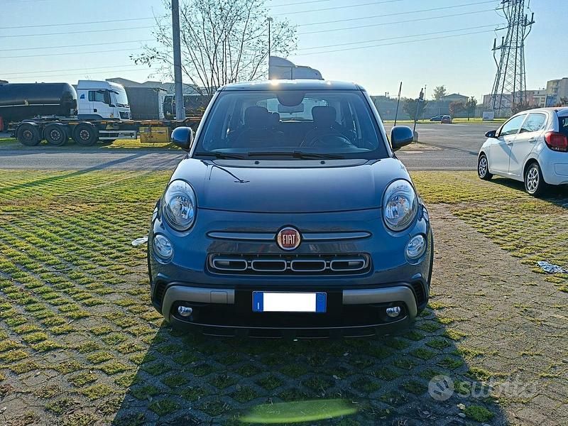 Usata Fiat 500L Cross 95 CV (69 kW) 2021 Blu Monovolume