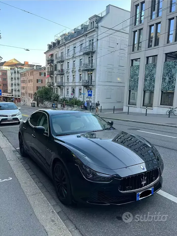 Usata Maserati Ghibli 250 CV (183 kW) 2014 Nero Berlina