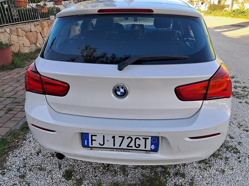 Usata BMW 116 2017 Bianco Utilitaria
