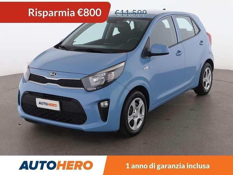 Blu/azzurro Usata 2019 Kia Picanto Active Due volumi | 10.799 € (Buon prezzo) - Immagine 1/3