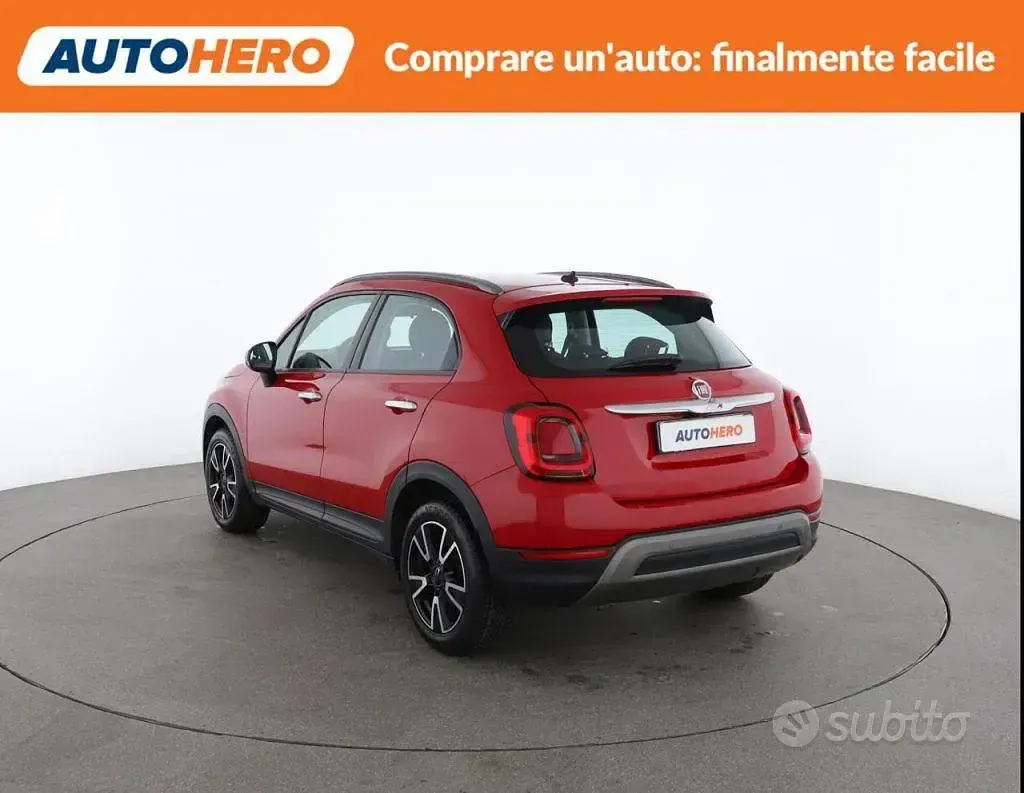 Usata Fiat 500X 95 CV (69 kW) 2020 Rosso SUV
