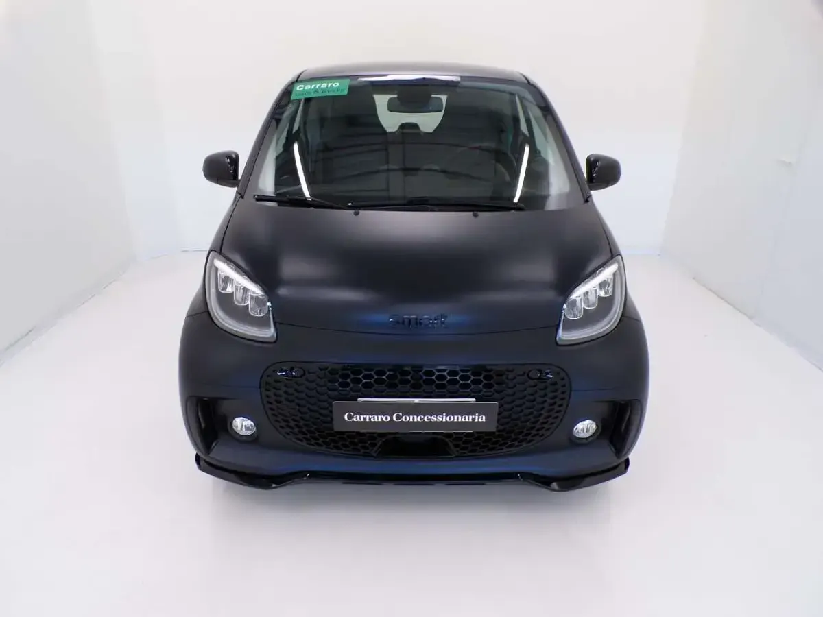 Usata Smart ForTwo Electric Drive Prime 41 kW (56 CV) 2022 Blu opaco Coupé