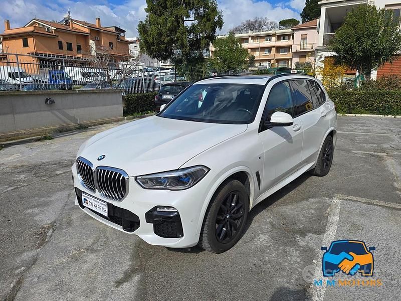 Usata BMW X5 M Sport 265 CV (194 kW) 2018 Bianco SUV